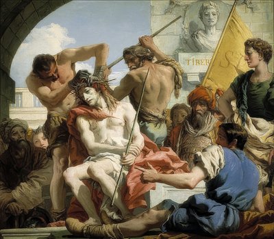 La coronación de espinas de Cristo. 1772 de Giovanni Domenico Tiepolo