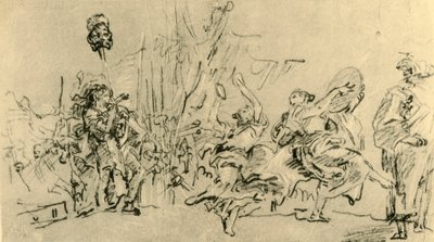 El triunfo de David, c1759 de Giovanni Domenico Tiepolo