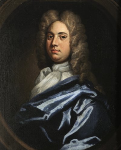 Retrato de un caballero de Godfrey follower of Kneller