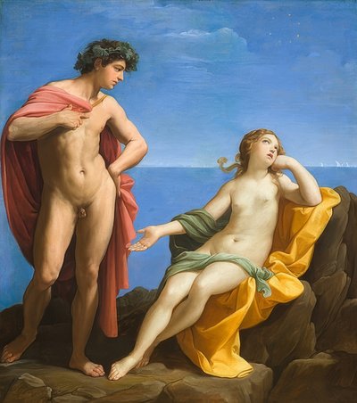 Baco y Ariadna. Hacia 1619-20 de Guido Reni