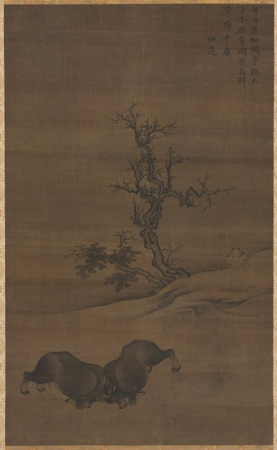 Herdboys and Buffalo in Landscape de Guo Min