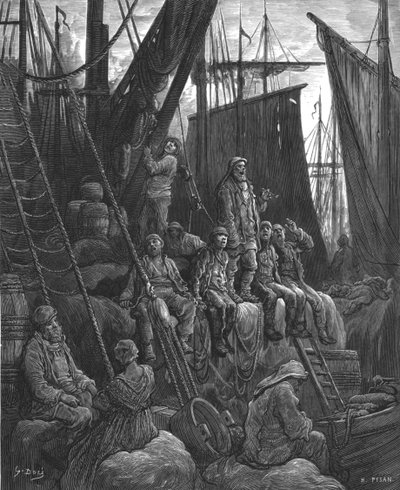 Off Billingsgate de Gustave Dore