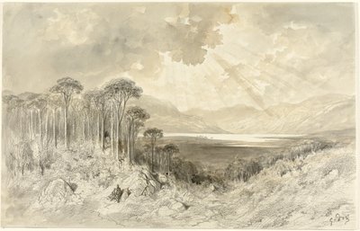 Paisaje escocés, 1873 de Gustave Dore