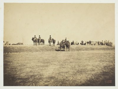 Sin título [caballería], 1857 de Gustave Le Gray