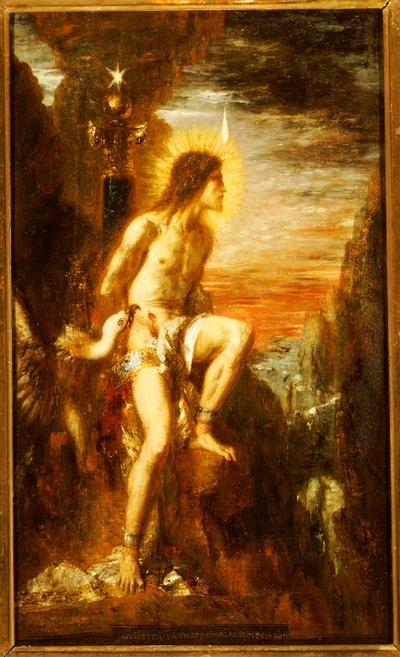 Prometeo encadenado de Gustave Moreau