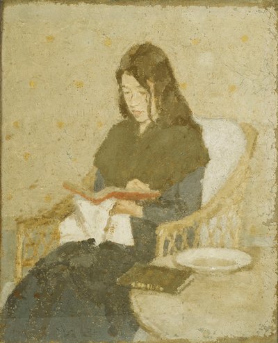 La mujer sentada de Gwen John