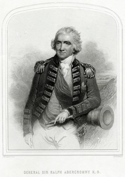 Ralph Abercromby 1734-1801, soldado escocés de H. Robinson