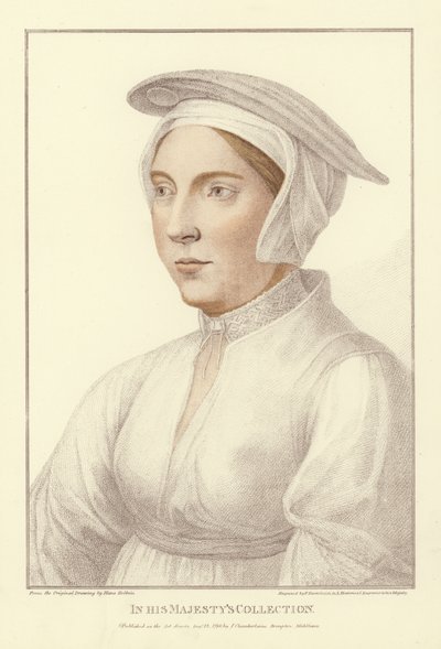 Mujer anónima de Hans Holbein der Jüngere