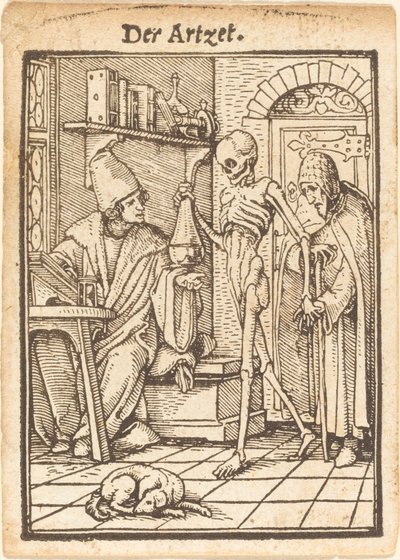 El médico de Hans Holbein der Jüngere