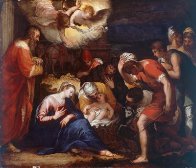 Natividad de Hans I or Johann Rottenhammer