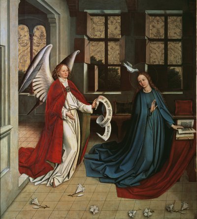 La Anunciación, 1458 de Hans Multscher