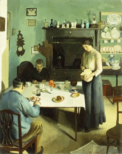 Una comida en la cocina de Harold Harvey