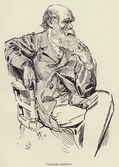 Charles Darwin de Harry Furniss