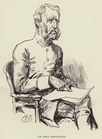 Sir John Henderson de Harry Furniss