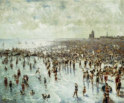 Una tarde de verano en Coney Island de Harry Herman Roseland