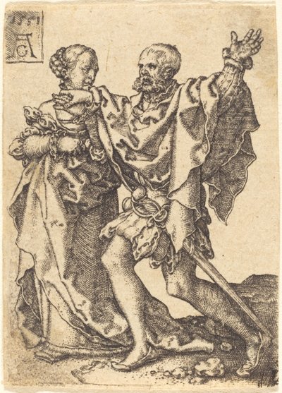 Pareja Bailando de Heinrich Aldegrever