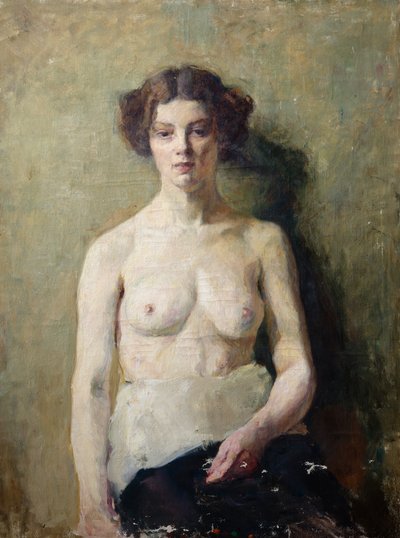 Medio desnudo de Helga Ring Reusch