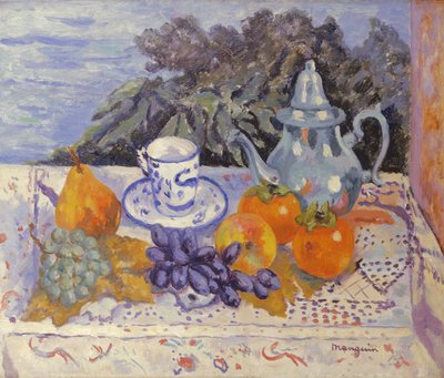 Granadas, Caqui, Lata de Henri Charles Manguin