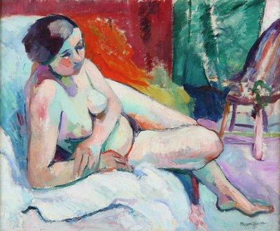 La Gitane en el taller, 1906 de Henri Charles Manguin