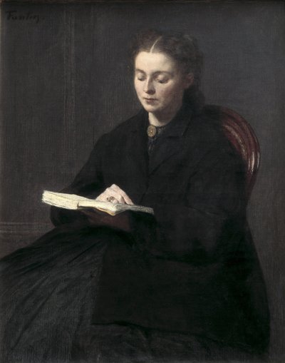 Lectura de Ignace Henri Jean Fantin Latour