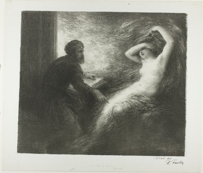 Evocación de Kundry de Ignace Henri Jean Fantin Latour