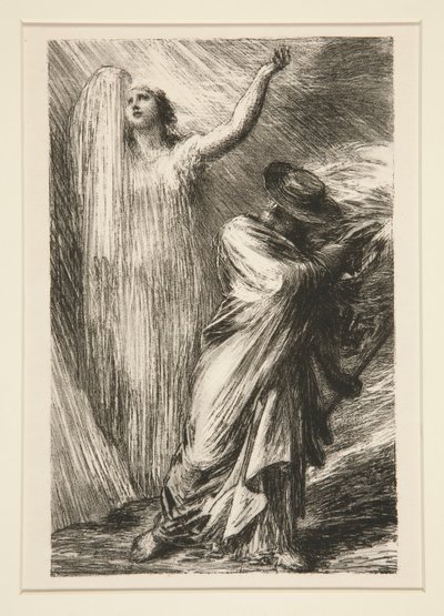 Siegfried: acte II, ?vocación d de Ignace Henri Jean Fantin Latour