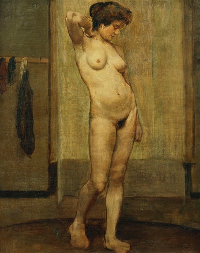 Desnudo de pie de Henri Jacques Edouard Evenepoel