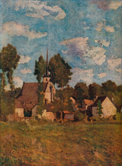 Saint-Privat, c.1878 de Henri Joseph Harpignies