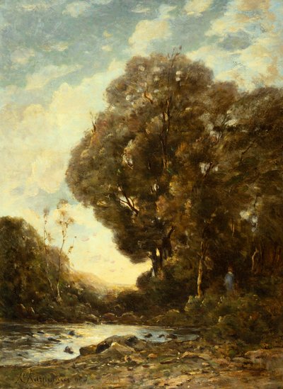 El Río de Henri Joseph Harpignies