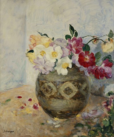 Jarrón de flores de Henri Lebasque