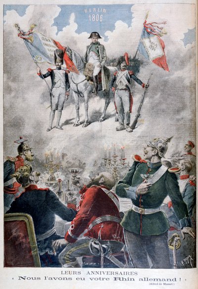 Alegoría anti-alemana, 1895 de Henri Meyer
