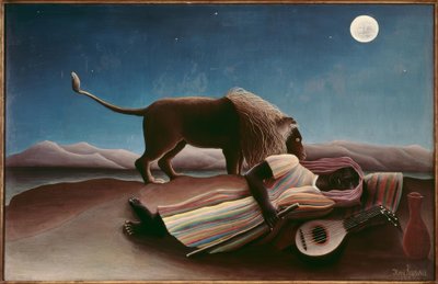 La gitana dormida de Henri Rousseau