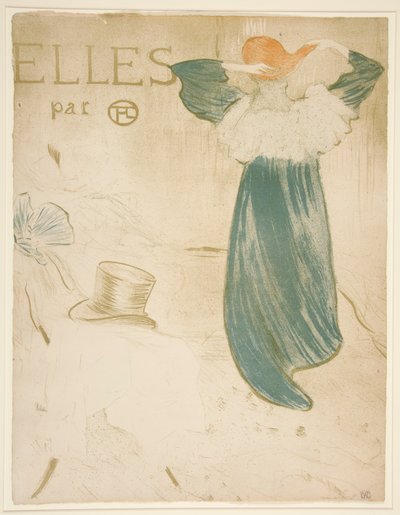 Frontispicio de Elles de Henri de Toulouse Lautrec