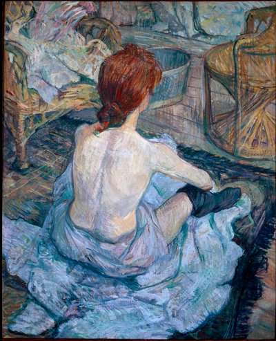 El tocador de Henri de Toulouse Lautrec