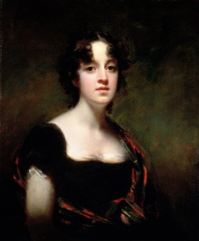 Sra. Farquarson de Finzean, 1800-1823 de Henry Raeburn