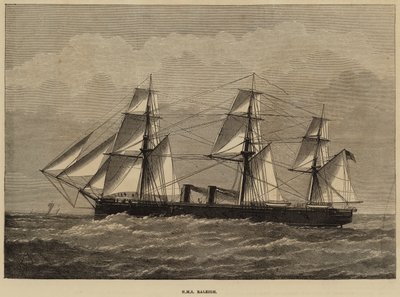 HMS Raleigh de Henry Spernon Tozer