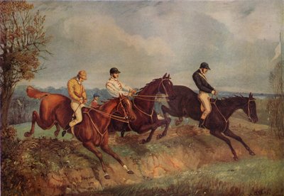 Carreras de obstáculos, c. 1805-1851, 1924 de Henry Thomas Alken