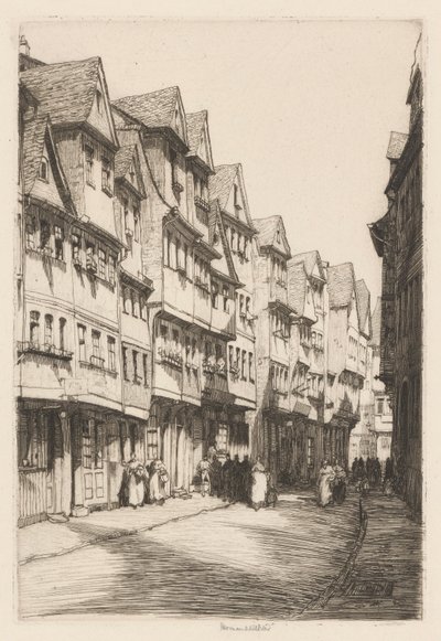 Klostergasse, Fráncfort de Herman Armour Webster