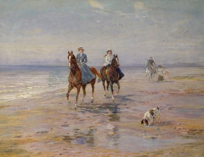 Un Paseo en la Playa, Dublín de Heywood Hardy
