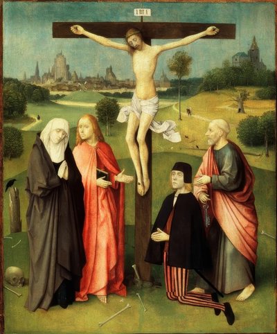 La crucifixión de Hieronymus Bosch