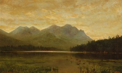 Lago Ausable Superior, 1868 de Homer Dodge Martin