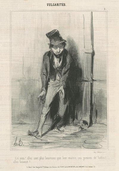 Créanme: Son más felices... de Honoré Daumier