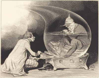 El Rejuvenecimiento del Constitucional de Honoré Daumier