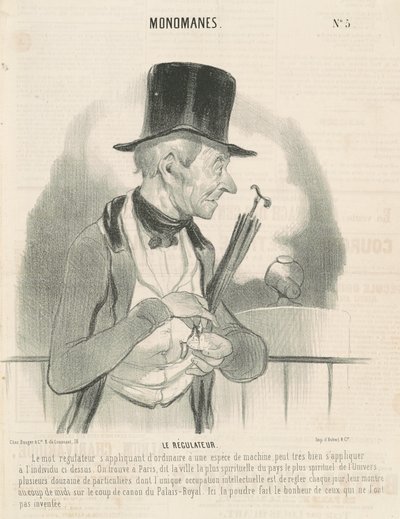 El regulador de Honoré Daumier