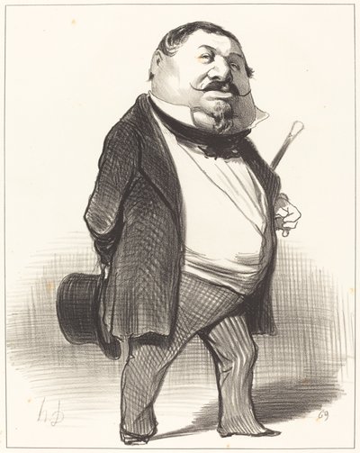 Príncipe Lucien Murat de Honoré Daumier