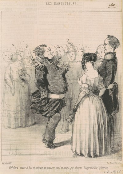 Rifolard abre el baile... de Honoré Daumier