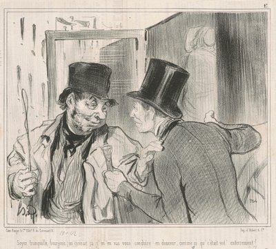 Estén tranquilos burgueses, lo sabemos de Honoré Daumier