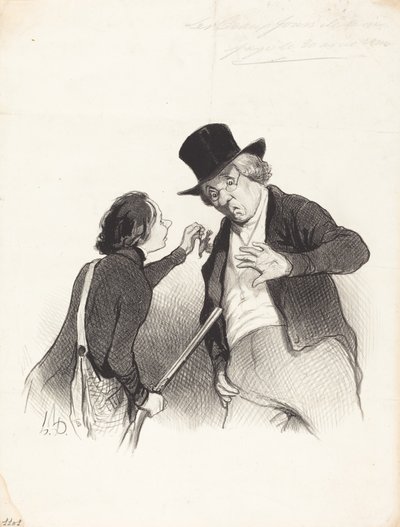 Un comienzo en la caza de Honoré Daumier