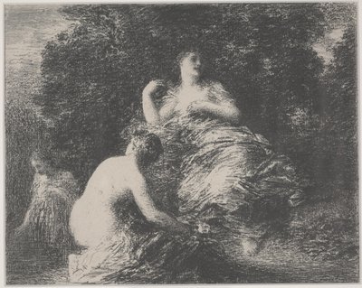 Los bañistas de Ignace Henri Jean Fantin Latour