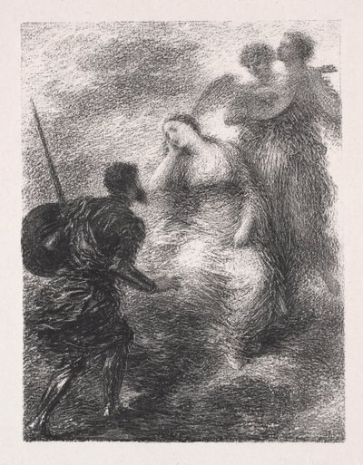 Visión, 1895 de Ignace Henri Jean Fantin Latour